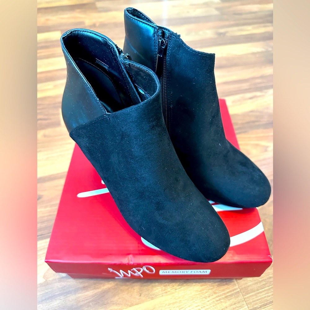 Impo Memory Foam Wedge Tandy in Black